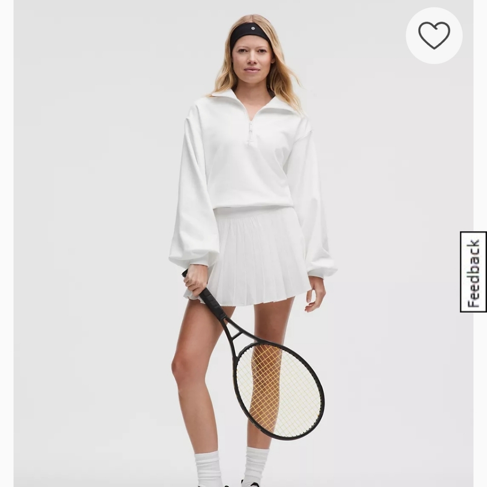 lululemon athletica Classic White Pullover